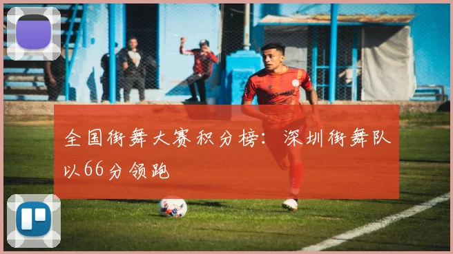 全国街舞大赛积分榜：深圳街舞队以66分领跑