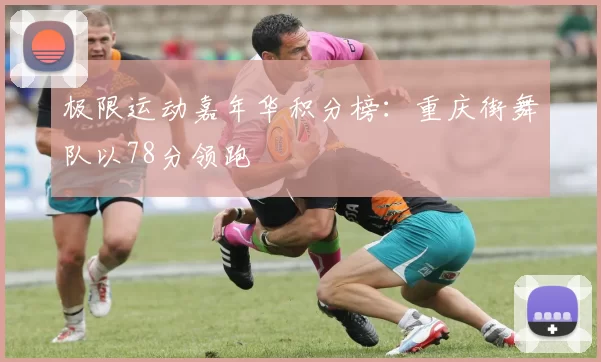 极限运动嘉年华积分榜：重庆街舞队以78分领跑